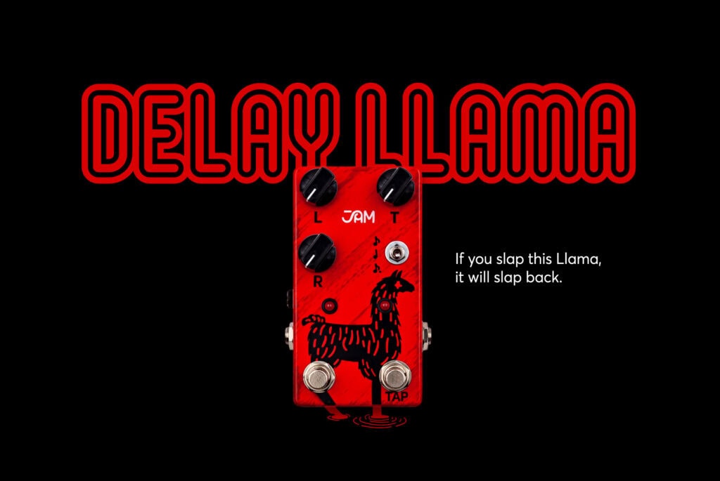 Delay Llama Bass Limited Artwork