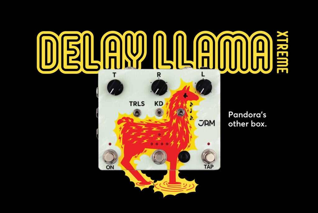 Delay Llama Xtreme Bass Limited Artwork