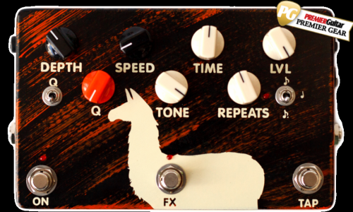 DELAY LLAMA SUPREME GETS PREMIER GUITAR AWARD !