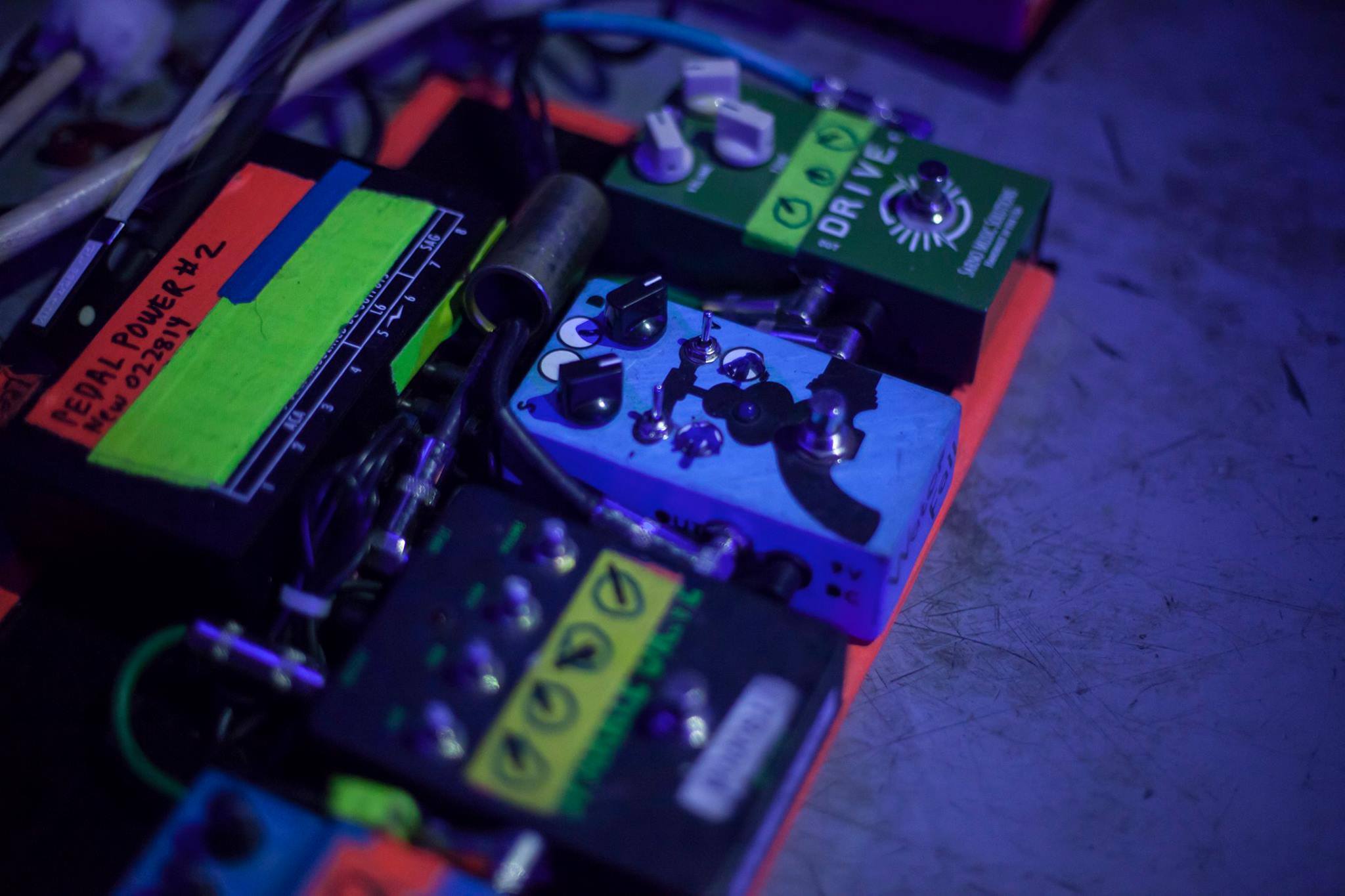 Lee Ranaldo Sonic Youth JAM pedals
