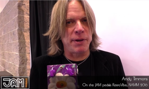 Andy Timmons on the JAM pedals RetroVibe !