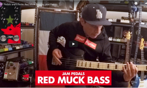 Pedals and Effects’ Juan and Nick put the Red Muck Bass through its paces!