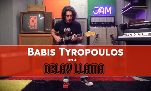 Babis Tyropoulos meets the Delay Llama!