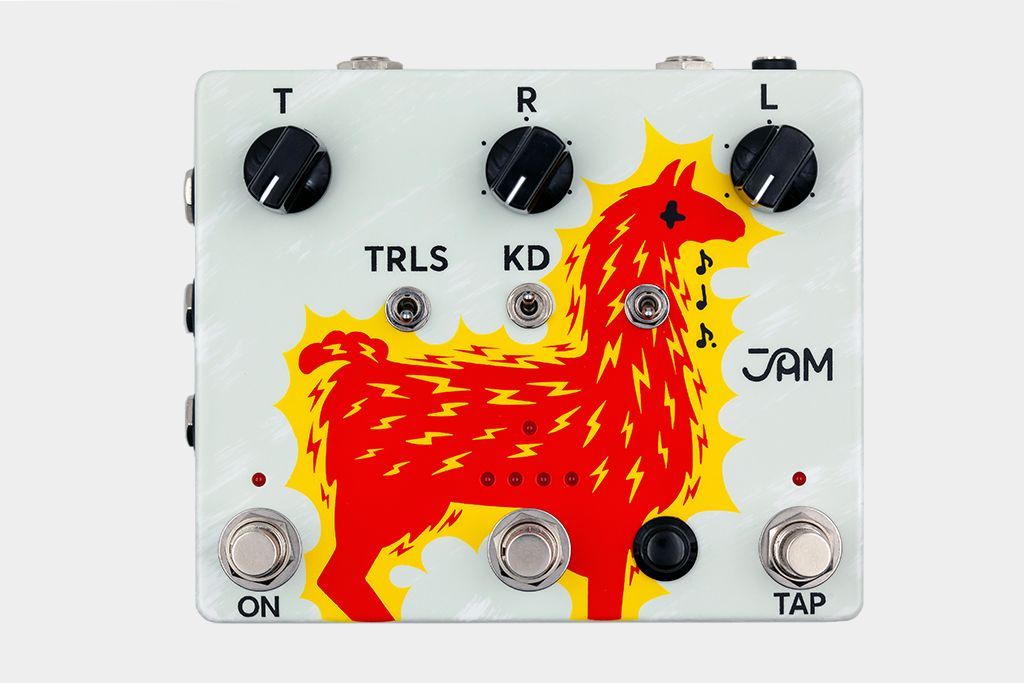 JAM pedals Delay Llama Xtreme | Analog delay w/ Tap Tempo, Trails