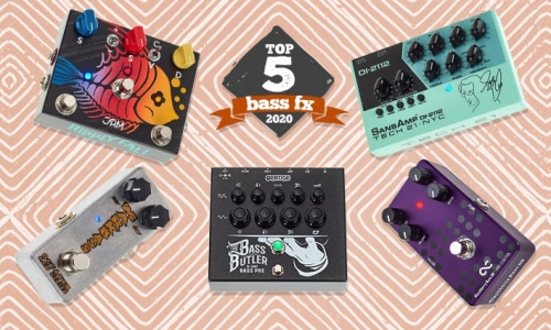 The Ripply Fall Bass in Thomann’s top 5 bass pedals for 2020!