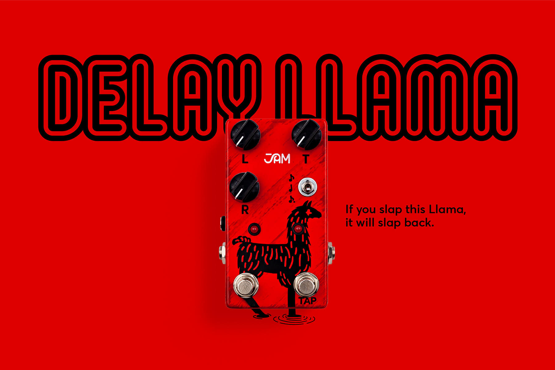 JAM pedals Delay Llama | Analog Delay Pedal