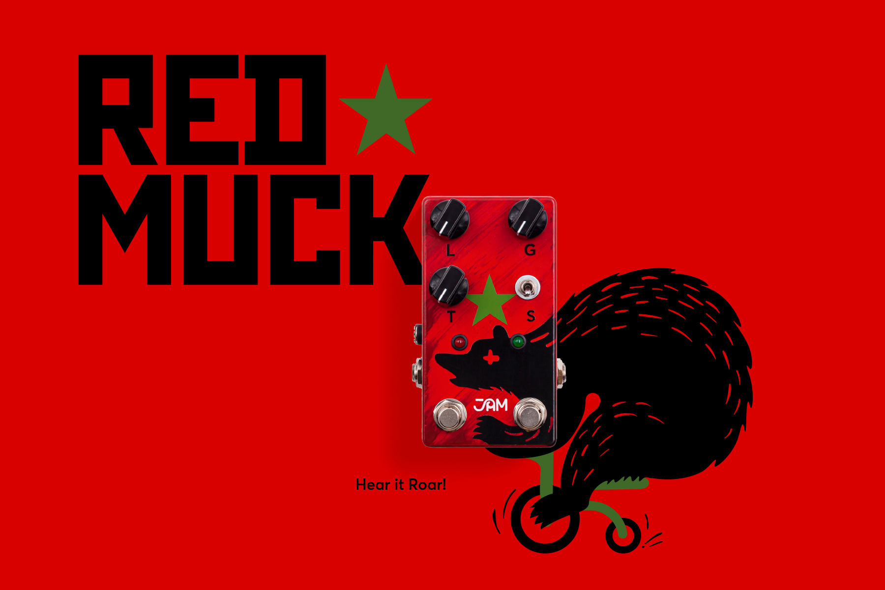 Red Muck mk.2 - JAM pedals
